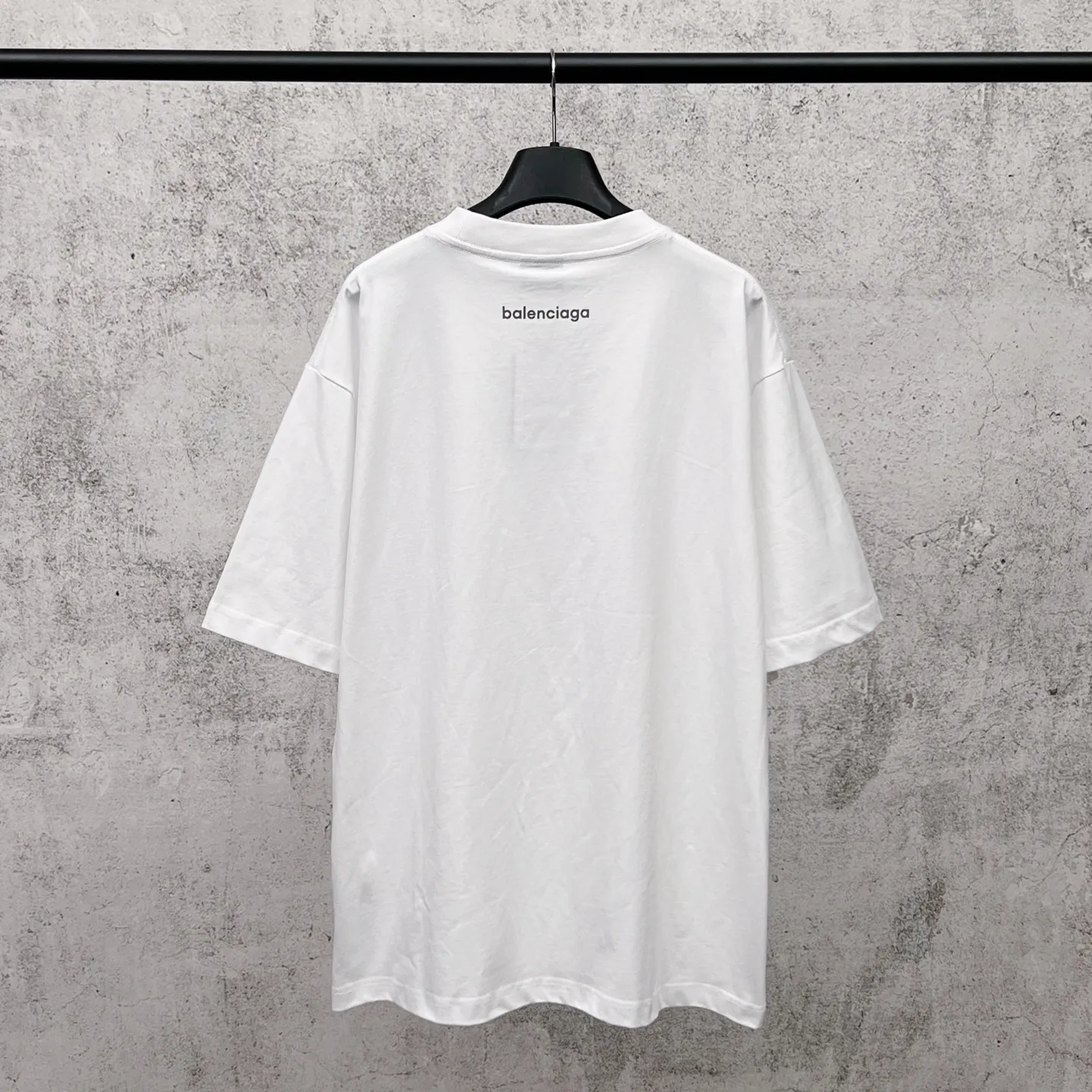 💰P 85 【 . Quality】 BALENCIAGA/ SS 26 New Arrival， LOGO T 。 ZP 。 260 ， . ， 。 。Classic ， . . . . OS . Same Style ：BL 263789 ：Black，White Size：XS S M L